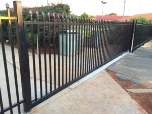 Garrison sliding gate