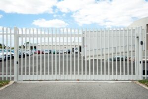 Palisade Automatic Sliding Gate V Devils Fork Spike Profile iBolt Own Design