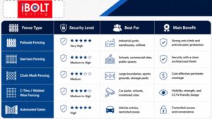 Comparison: Which Security Fence Is Right for Your Perth Site? 