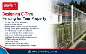 C-Thru Fencing Perth: Where Visibility Meets Real Security 3 Designing C-Thru Fencing for Your Property