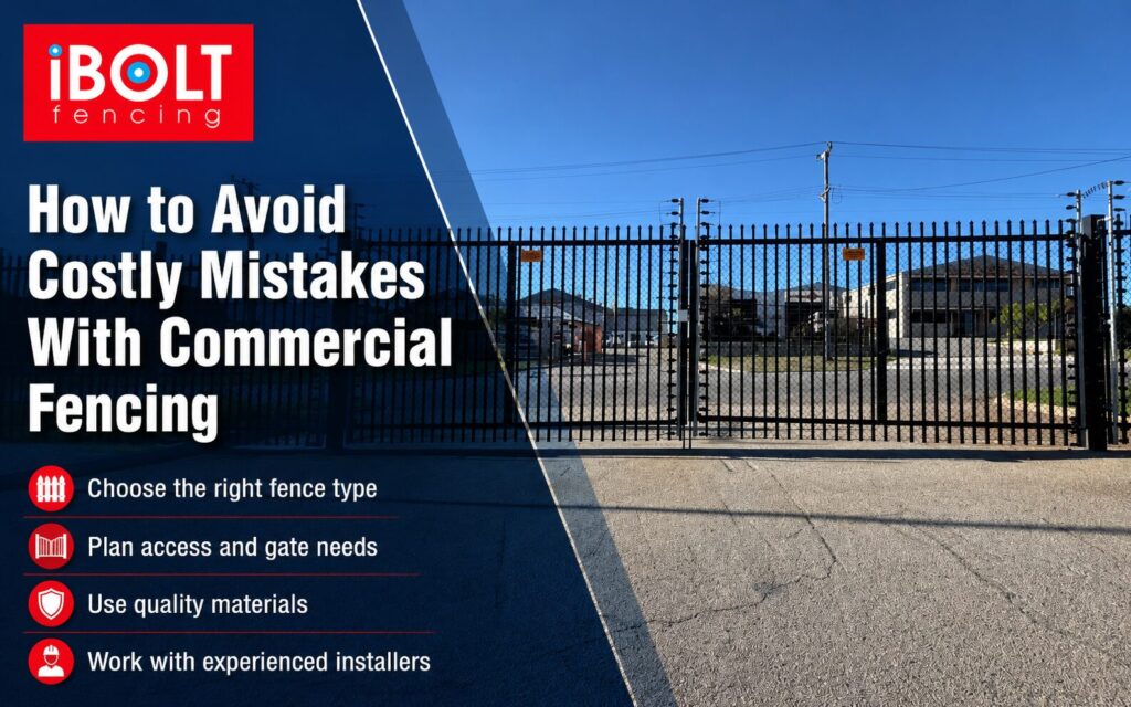 How to Avoid Costly Mistakes With Commercial Fencing