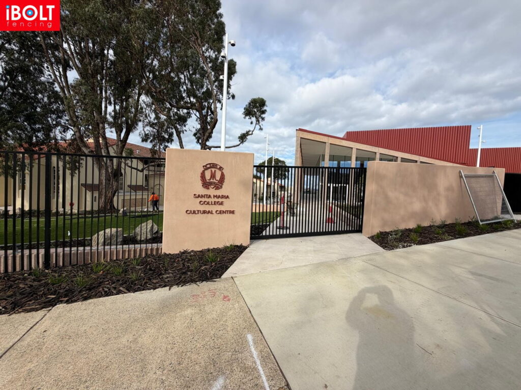 Santa Maria College, Attadale – Architectural Fencing & Security Project 3 ibolt fencing 4