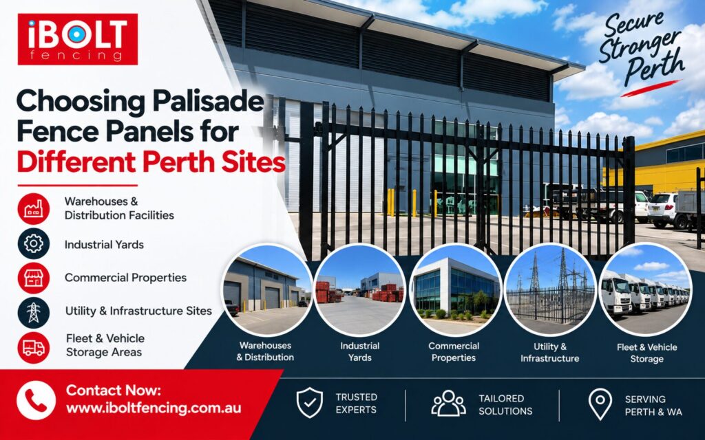 Which Palisade Fence Panels Are Best for Your Perth Site? 4 palisade fence panels